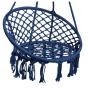 Гойдалка гніздо 110 см плетена FUNFIT Blue (2765) - 2