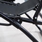 Раскладное кресло шезлонг LEOBRO Zero Gravity Black (LB-ZGC-A1-BLK) - 6