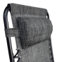 Раскладное кресло шезлонг LEOBRO Zero Gravity Grey (LB-ZGC-A1-GRY) - 3