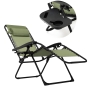 Розкладне крісло шезлонг LEOBRO Zero Gravity Pistachio (LB-ZGC-F1-PST) - 5