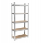 Стелаж LEOBRO Premium 150 х 70 х 30 см, 150кг/полиця, 5 полиць (LB-R110) - 1