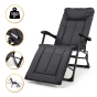 Розкладне крісло ліжко з вбудованим матрацом LEOBRO Black (LB-FCB-G3-BLK) - 1