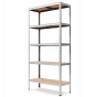 Стелаж LEOBRO Premium 200 х 90 х 40 см, 200кг/полиця, 5 полиць (LB-R122) - 1