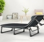 Розкладне ліжко (розкладачка) з Mesh-матрацом і подушкою LEOBRO Striped (LB-FB-A2-STR) - 7