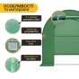 Садова теплиця парник LEOBRO Garden 10м² Green (LB-G103-GRN) - 4