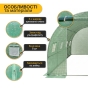 Садова теплиця парник LEOBRO Garden 12м2 Green (LB-G104-GRN) - 4