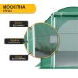 Садова теплиця парник LEOBRO Garden 6м2 Green Mosquito Door (LB-G108-GRN) - 3