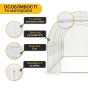Садова теплиця парник LEOBRO Garden 10м2 White MultiDoor (LB-G112-WHT) - 4