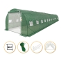 Посилена садова теплиця парник LEOBRO Garden 36м2 Green Mosquito Door (LB-G129-GRN) - 1