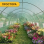 Посилена садова теплиця парник LEOBRO Garden 36м2 Green Mosquito Door (LB-G129-GRN) - 9