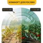 Плівка для теплиці LEOBRO 9м2 армована (LB-GC131-GRN) - 6