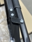 УЦІНКА! Розкладне ліжко (розкладачка) з матрацом і подушкою LEOBRO Black (LB-FB-A1-BLK) - 4
