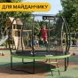 Батут с внутренней защитной сеткой 312 см LEOBRO Premium Pro 10FT GREEN (LB-1100) - 9
