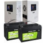 Аварийный комплект питания Volt Polska SINUS PRO 2600 E PLUS 24/230V 1800/2600W + 2 шт Аккумулятор LiFePo4 12,8V 100Ah - 1