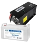 Комплект Volt Polska SINUS PRO 2400 W 12/230V 1600/2400W + Аккумулятор VOLT AGM VRLA 140Ah 12V - 1