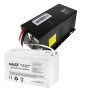 Комплект Volt Polska SINUS PRO 2400 W 12/230V 1600/2400W + Аккумулятор MAXX AGM VRLA 120Ah 12V - 1