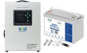 Комплект Volt Polska SINUS PRO 900 E PLUS 12/230V 600/900W + Акумулятор LiFePO4 12,8V 100 Ah 100A - 1