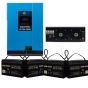 Комплект Volt Polska ULTRA 10000 48/230V (5000/10000W) + 4 шт Акумулятор VOLT VRLA 100Ah 12V  - 1