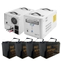 Комплект Гибридный ИБП/инвертор Volt Polska SINUS PRO 3000 E + 4 Аккумулятора AGM Volt Polska 100 Ah - 1