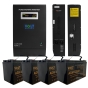 Комплект Гибридный ИБП/инвертор Volt Polska SINUS PRO 5000 E + 4 Аккумулятора AGM Volt Polska 100 Ah - 1