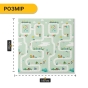 Детский игровой коврик LEOBRO 180 x 200 x 1 см (LB-1038) (LB-1038) - 9