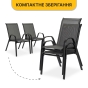 Комплект садовой мебели LEOBRO Comfort 4 кресла + круглый столик (LB-1052-51) - 4