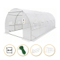 Посилена садова теплиця парник LEOBRO Garden 18м2 White (LB-18M25W) - 1