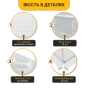 Посилена садова теплиця парник LEOBRO Garden 18м2 White (LB-18M25W) - 4