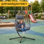 Підвісне крісло-кокон LEOBRO Dark Grey (LB-1058) - 2