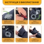 Надувний похідний килимок матрац LEOBRO Air Mat 190 x 60 см Blue (LB-1096) - 6