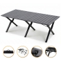 Раскладной туристический стол LEOBRO Camp Black XL (LB-1070) - 1