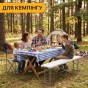 Раскладная туристическая скамейка LEOBRO Tourismo 180 x 27 см (LB-1062) - 8