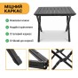 Раскладной туристический стол LEOBRO Camp Black M (LB-1066) раскладной туристический стол LEOBRO Camp Black M (LB-1066) - 4