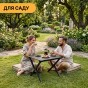 Раскладной туристический стол LEOBRO Camp Black M (LB-1066) раскладной туристический стол LEOBRO Camp Black M (LB-1066) - 7