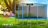 Батут Neo-Sport 374 см із зовнішньою сіткою (NS-12Z181)