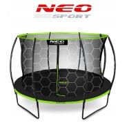 Батут Neo-Sport Premium 374 см із внутрішньою сіткою (NS-12C221)