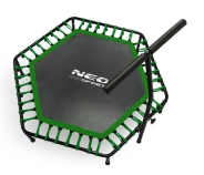 Фітнес батут Neo-Sport 127 см Green-black (1103)
