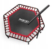 Фітнес батут Neo-Sport 127 см Red-black (1104)