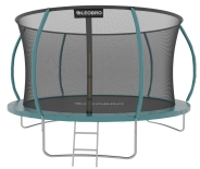 Батут із внутрішньою захисною сіткою 312 см LEOBRO Premium Pro 10FT GREEN