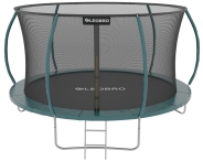 Батут із внутрішньою захисною сіткою 312 см LEOBRO Premium Pro 10FT GREEN