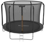 Батут із внутрішньою захисною сіткою 312 см LEOBRO Premium 10FT BLACK