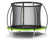 Батут із внутрішньою захисною сіткою 252 см LEOBRO Pro 8FT GREEN
