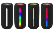 Блютуз колонка Tracer Stripe TWS Black 10W (TRAGLO47182)