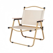 Кемпінгове крісло LEOBRO Бежеве Середнє (CH-S04-M)