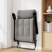 Розкладне крісло ліжко з вбудованим матрацом LEOBRO Grey (LB-FCB-G3-GRY)