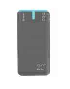 Power bank TRACER EnerGen 20000mAh PD+QC3.0 gray/blue (TRABAT47517)