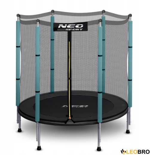 Посилений батут Neo-Sport 140 см із зовнішньою сіткою PREMIUM (NS-04Z230F) - 1
