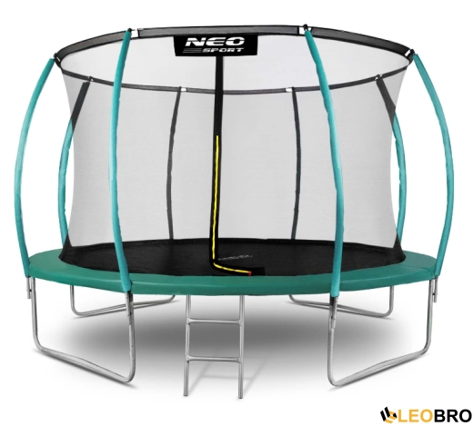 Батут Neo-Sport Premium 374 см із внутрішньою сіткою (NS-12C181) - 1