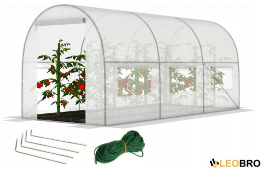 Садовая теплица с окнами FunFit Garden 6m2 = 300*200*200 (1465) - 1