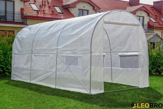 Садовая теплица с окнами FunFit Garden 6m2 = 300*200*200 (1465) - 5